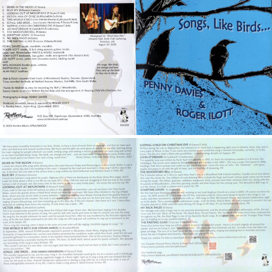 New CD & 2 downloads from Penny Davies & Roger Ilott
